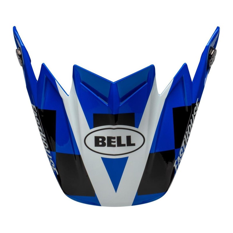 Casquette de casque cross Bell Moto-9 Flex Fasthouse DID 2020 bleu/bla