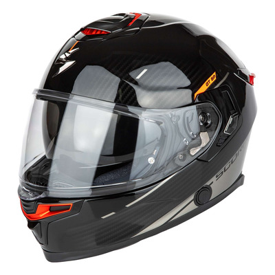Casque intégral Scorpion EXO-GT SP Air Asphalt noir/argent