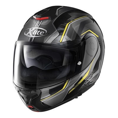 Casque modulable X-Lite X-1005 Ultra Carbon Alchemix carbone/jaune