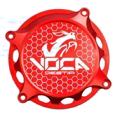 Couvercle de carter d’allumage Voca Racing rouge AM6