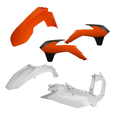 Kit Plastique ACERBIS Type Origine Réplica 2016 Orange / Blanc / Noir - KTM SX / SXF 13-15