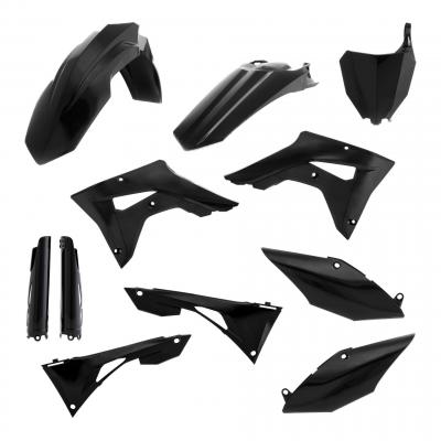 Kit plastique complet Acerbis Honda CRF 450RX 19-20 Noir Brillant