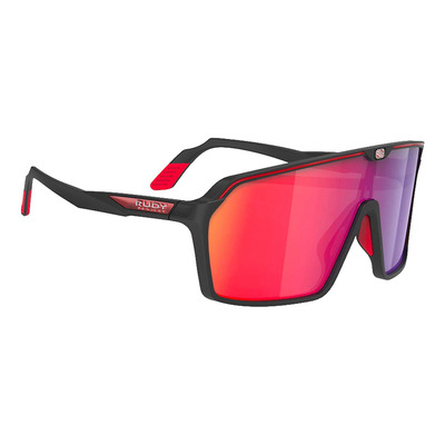lunette vélo Rudy Project Spinshield noir et rouge mat