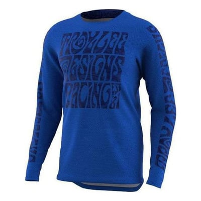 Maillot cross Troy Lee Designs GP Pro Air Manic Monday blue