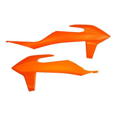 Ouïes de radiateur UFO KTM 250 SX 19-22 orange (orange KTM 98-19)
