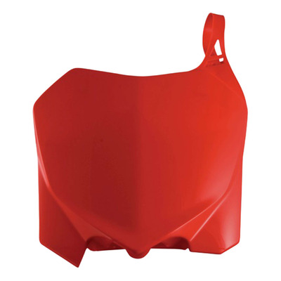 Plaque Numéro Frontale ACERBIS Rouge - Honda 450 CRF-R 09-12