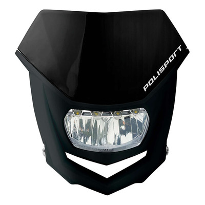 Plaque Phare Universelle POLISPORT HALO LED Noir