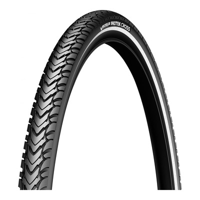Pneu vélo VTT Michelin Protek Cross TR noir/flanc réfléchissant (26 X 1.85’’)