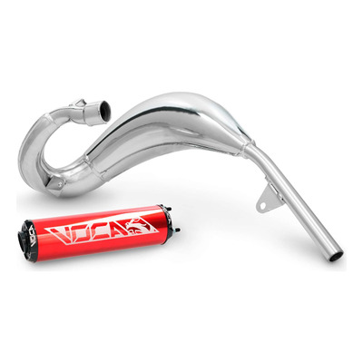 Pot Voca Racing Cross Chromed 50/70cc silencieux rouge Beta 50 2021-