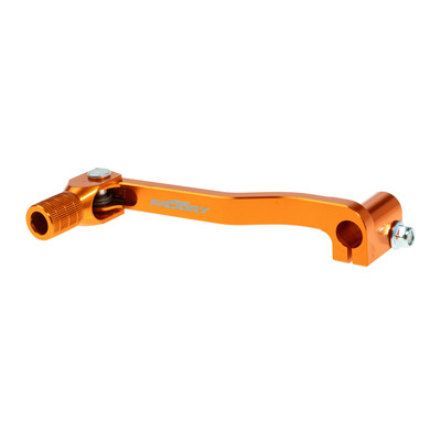 Sélecteur de vitesse aluminium YCF - Factory avec déport - moteur semi auto - Orange