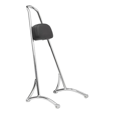 Sissy bar fixe Burly Brand 20’’ (51 cm) avec dosseret Harley Davidson Sportster 96-03 chrome