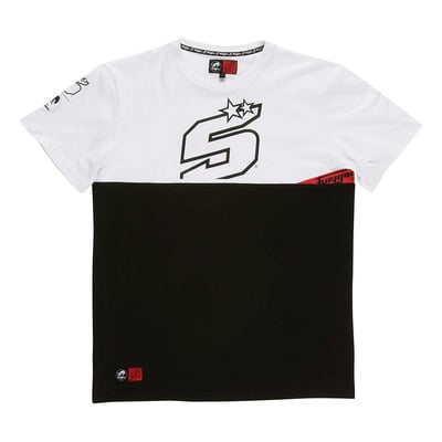 T-shirt Furygan JZ5 Zone Zarco noir/blanc