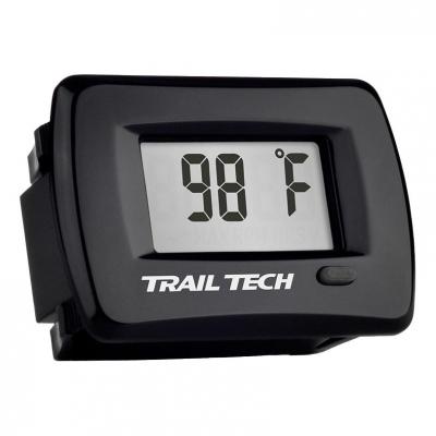 Thermomètre moteur Trail Tech TTO noir encastrable capteur à vis 1/8’’ BSPP
