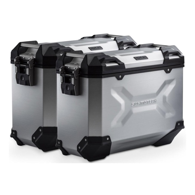 Valises latérales SW-MOTECH TRAX ADV alu 37L support EVO Yamaha XT 66
