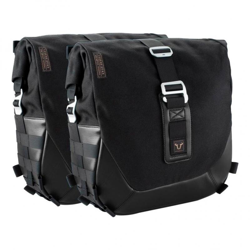 Sacoche latérales SW-Motech Legend Gear LC2 Black Edition Triumph Bon