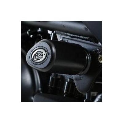 Tampons de protection R&G Racing Aero noir Kawasaki Versys 650 15-16