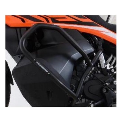 Barres de protection latérales R&G Racing noires KTM 790 Adventure 19-21