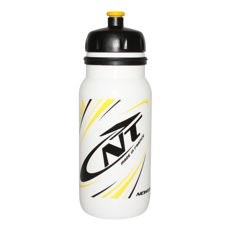 Bidon Newton One 600ml blanc/jaune (bouchon visser)