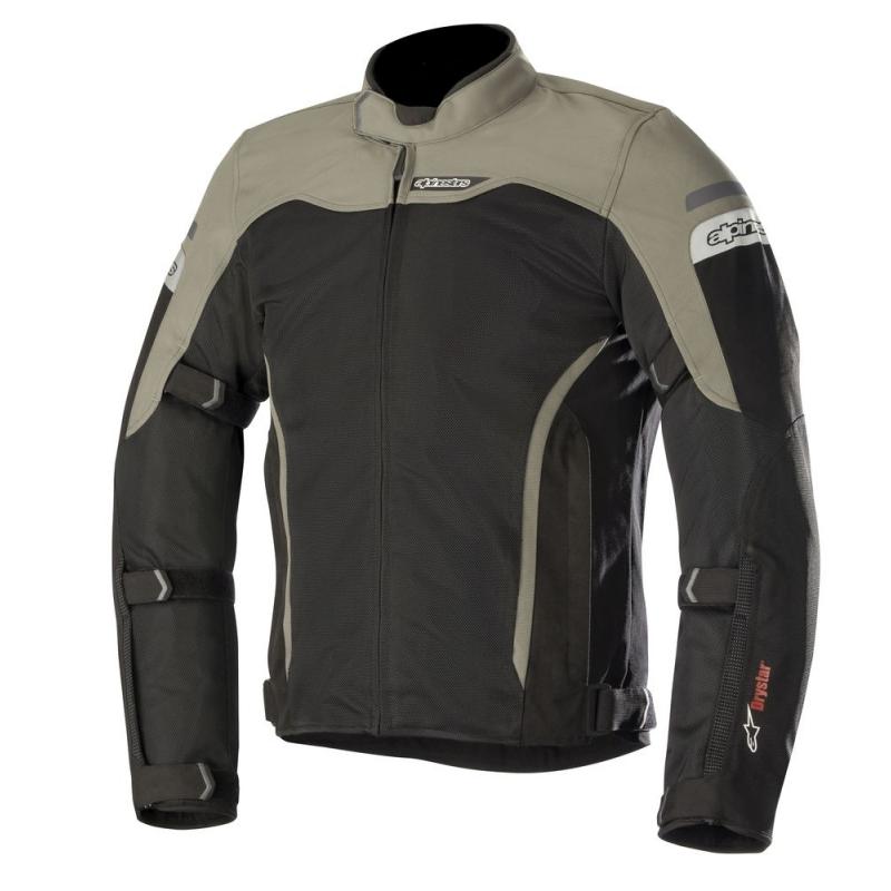 Blouson textile Alpinestars LEONIS DRYSTAR AIR noir / kaki- M