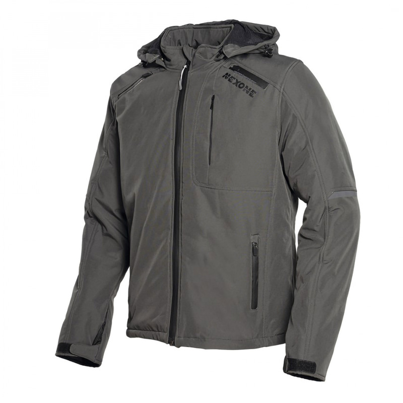 Blouson textile Nexone Soft-Shell 2 gris/anthracite