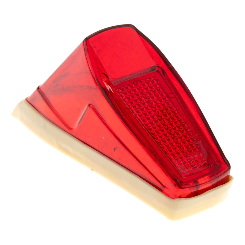 Cabochon de feu rouge pour cyclo MBK / Motobecane