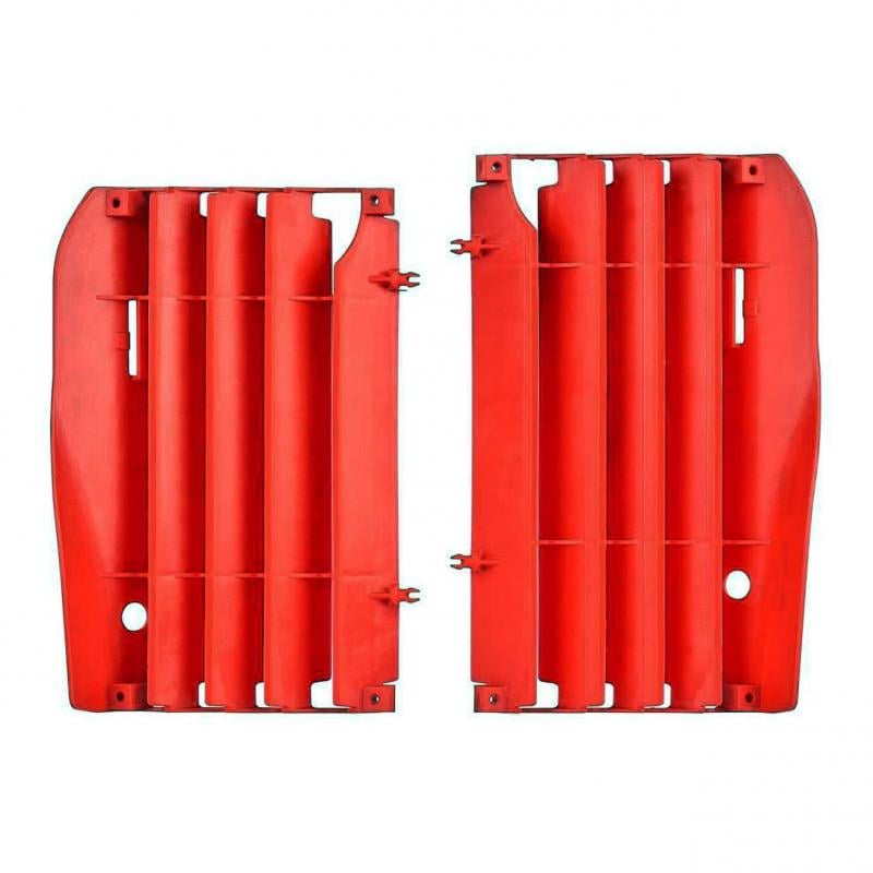 Caches de radiateur Polisport Honda CRF 250R 14-15 rouge