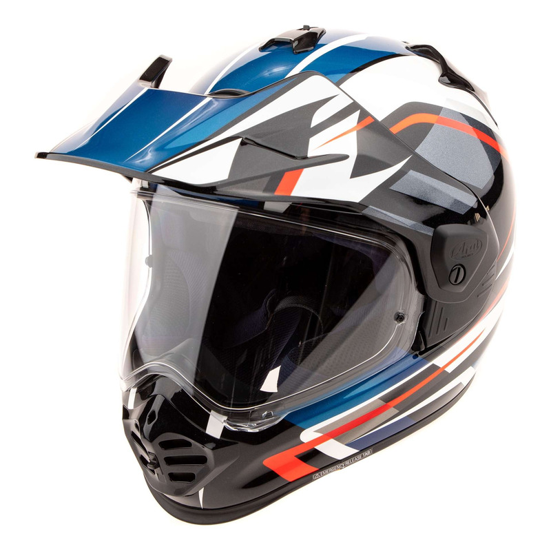 Casque intÃ©gral Arai Tour-X5 Discovery white/red/blue- XS