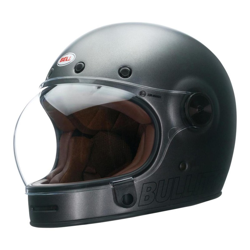 Casque intégral Bell Bullitt Retro metallic titanium- S