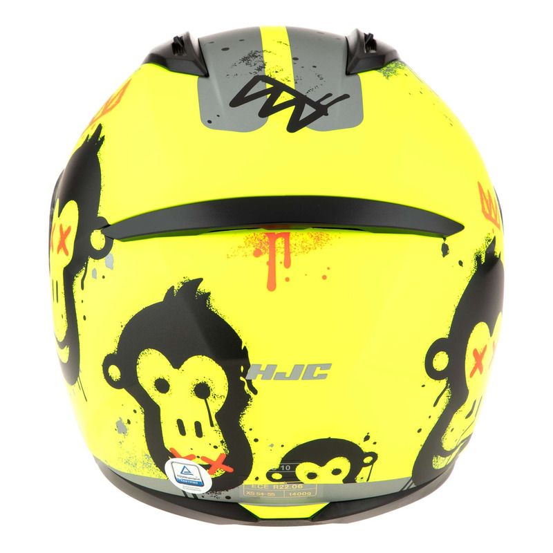 Casque C10 TEZ MC2SF HJC Bleu - , Casque Intégral