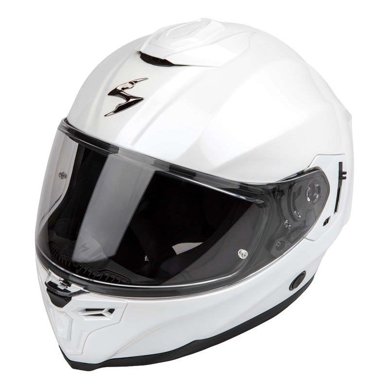Casque intégral Scorpion Exo-1500 Air Solid perle blanc