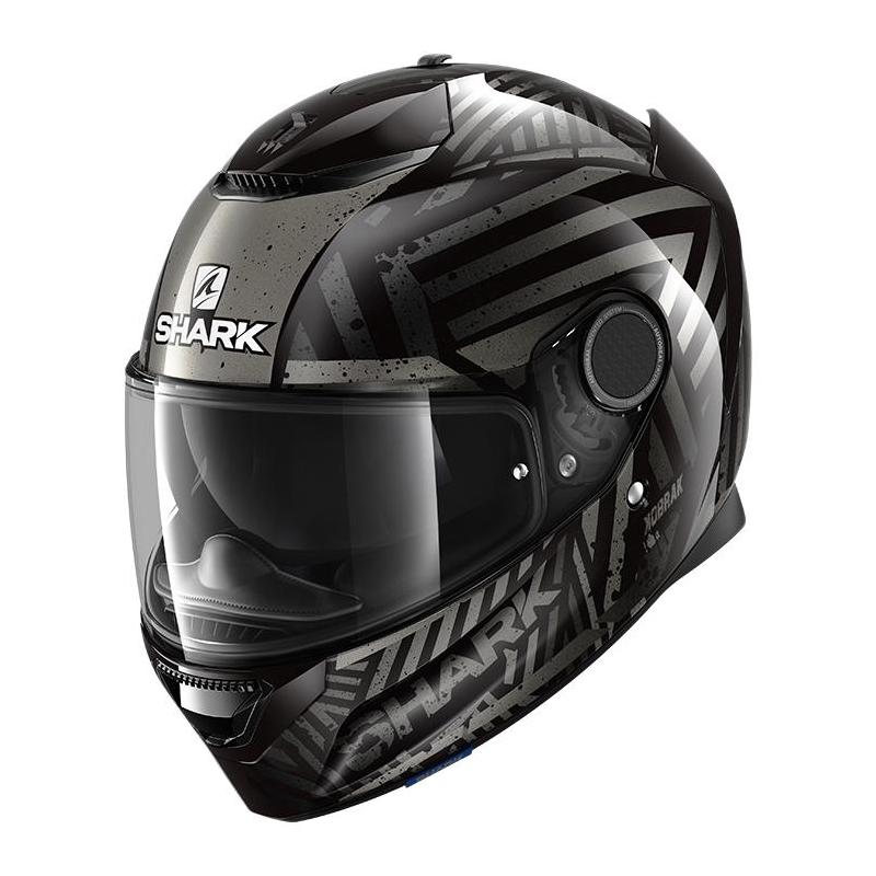 Casque intégral Shark Spartan 1.2 Kobrak noir/anthracite- 2XL