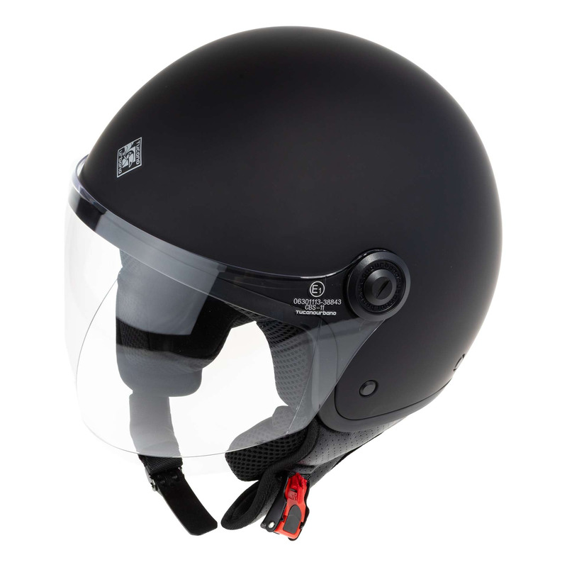 Casque jet Tucano Urbano El’Jettin 6.0 gris charbon mat