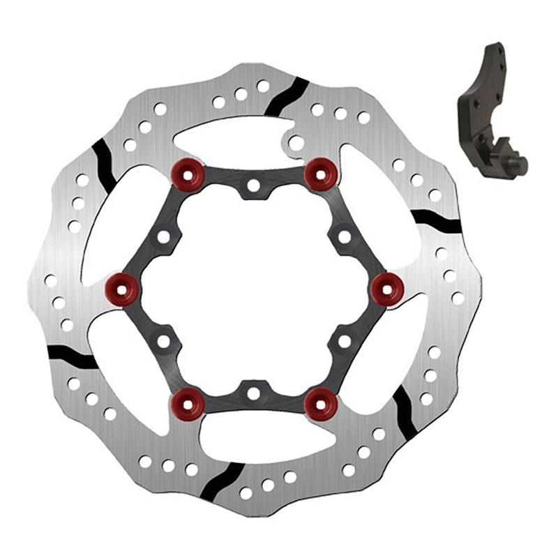Disque de frein avant NG Brakes 1738XBHK09 270 mm flottant ventilé Gas Gas EC 250 96-15
