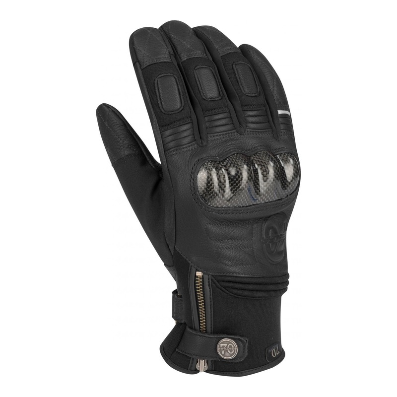 Gants cuir/textile Segura Tony noir- T8