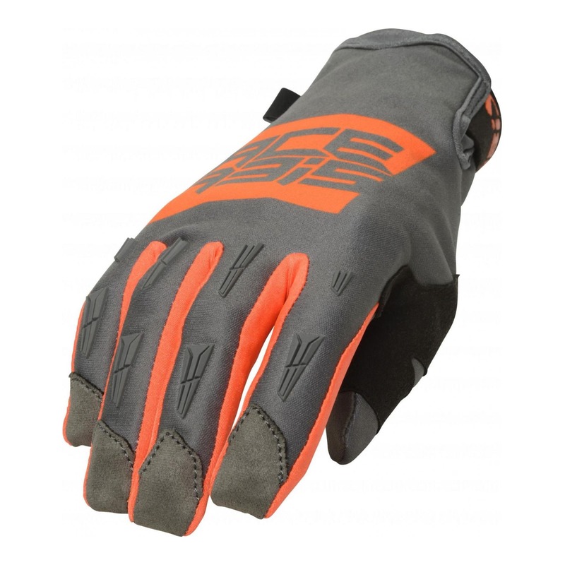 Gants enduro Acerbis MX WP orange/gris- S