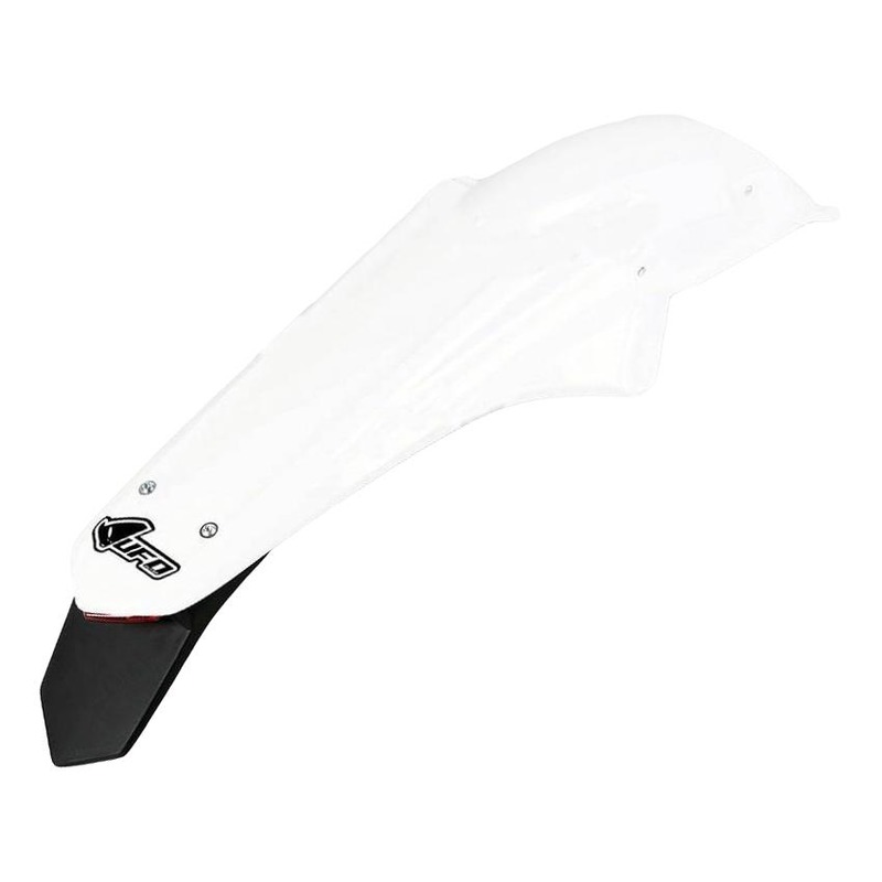 Garde-boue arrière + feu LED arrière UFO Honda CRF 450R 11-12 blanc