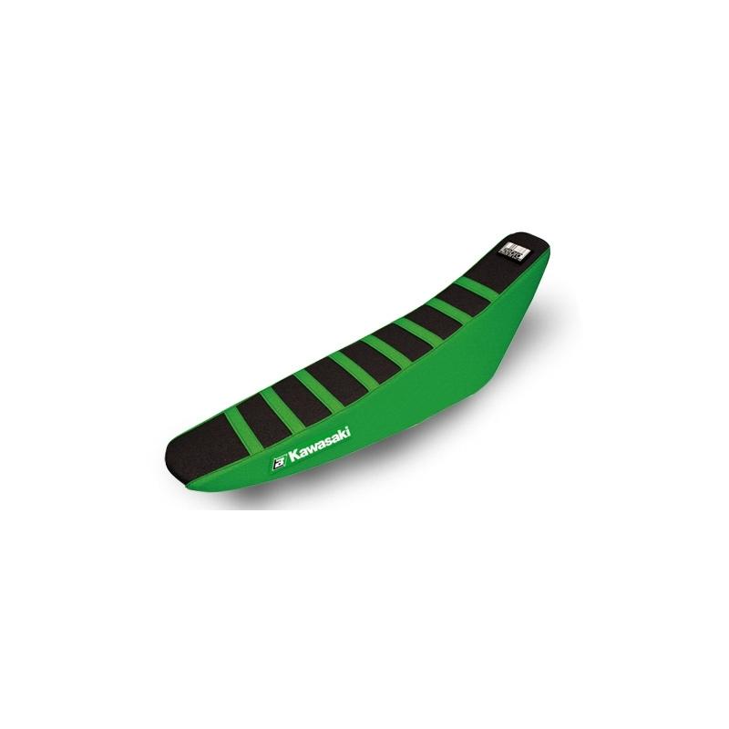 Housse de selle Blackbird Zebra Kawasaki 450 KX-F 09-11 vert/noir