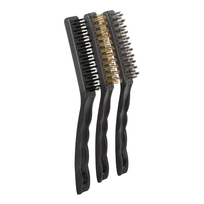 Jeu de 3 brosses métalliques JBM