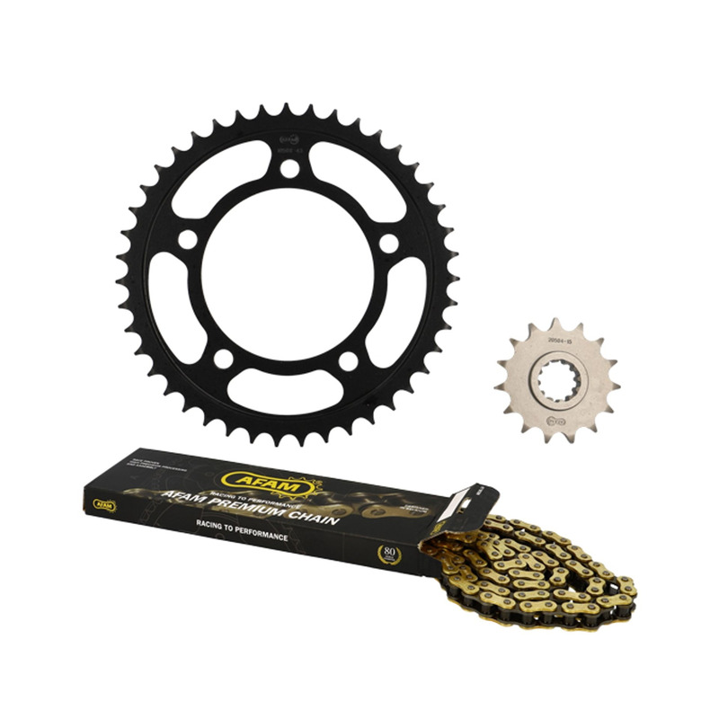 Kit chaîne Afam 15x43 Honda CBR 600 F 1991-96
