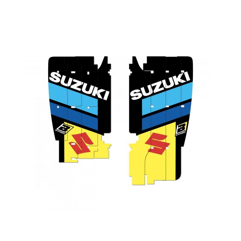 Kit déco de cache radiateur Blackbird Replica Racing Team 2019 Suzuki