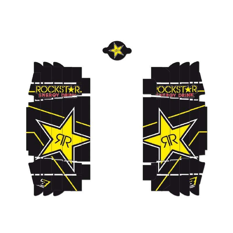 Kit déco de radiateur Blackbird Racing Rockstar Energy Husqvarna 250