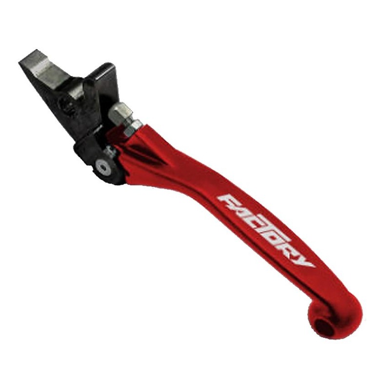 Levier d’embrayage YCF repliable et ajustable rouge