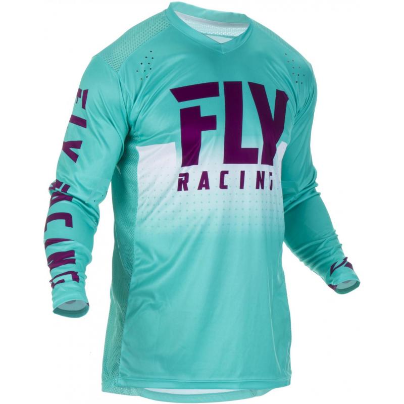Maillot cross Fly Racing Lite Hydrogen bleu- M