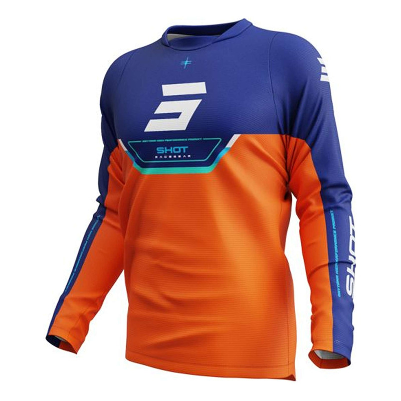 Maillot cross Shot Devo Daytona orange