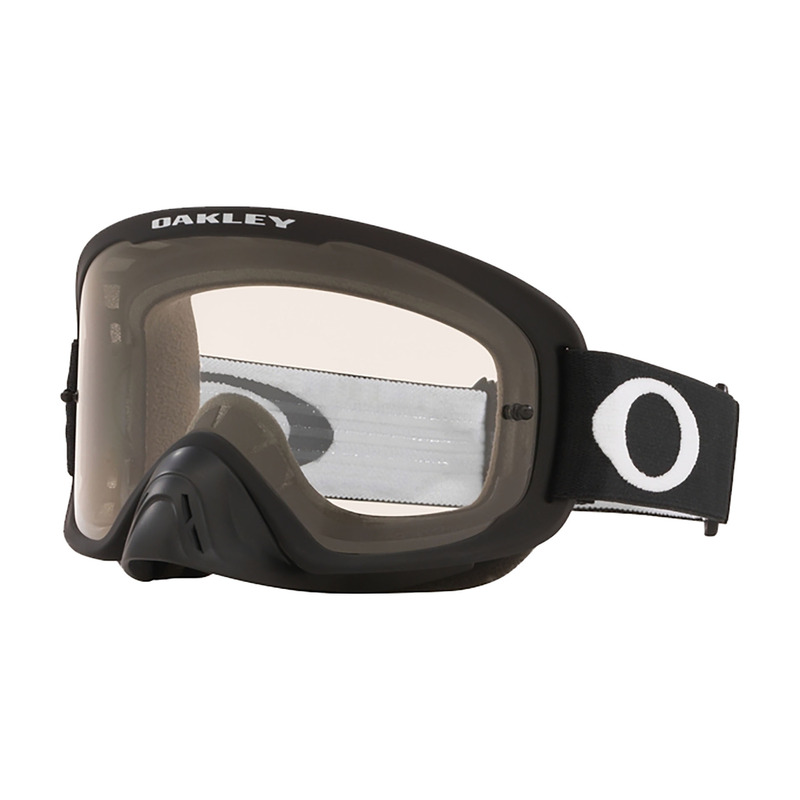 Masque cross Oakley O Frame 2.0 Pro MX noir mat Ã©cran transparent