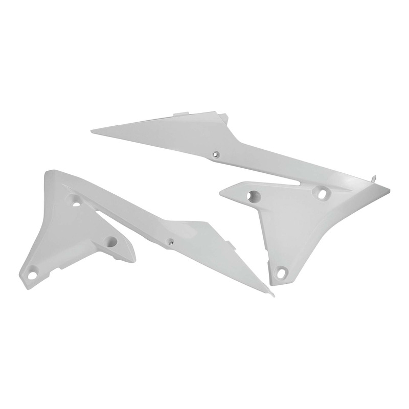 OuÃ¯es de Radiateur InfÃ©rieures ACERBIS Blanc - Yamaha 250 / 450 YZF