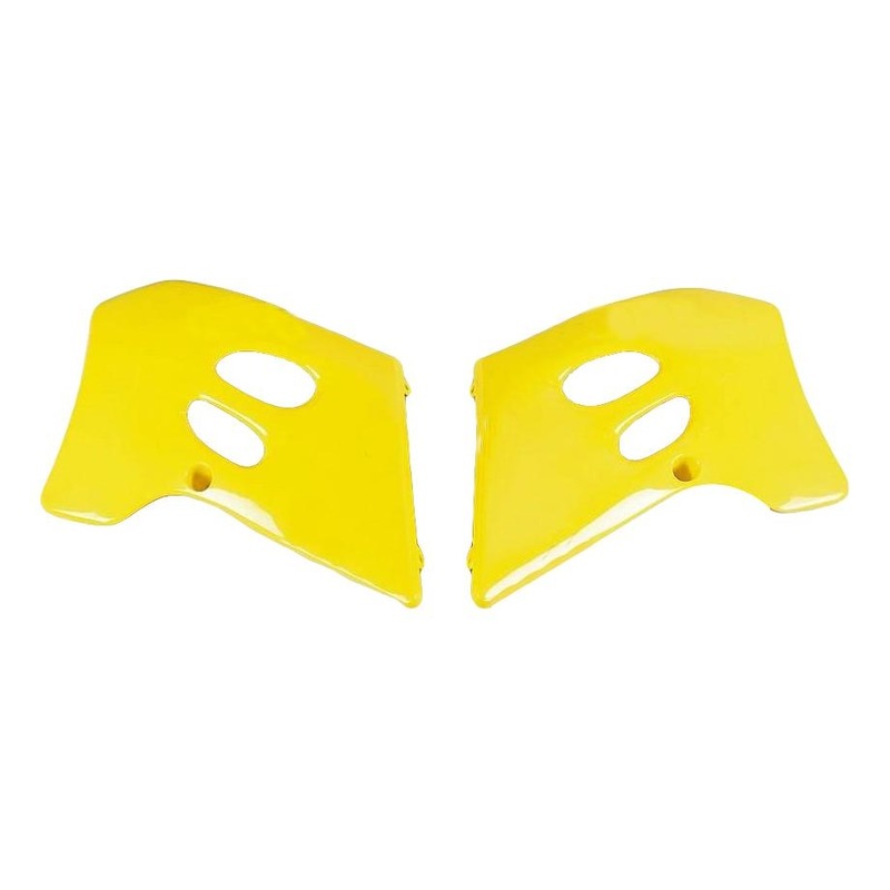 Ouïes de radiateur UFO Suzuki 250 RM 94-95 jaune (jaune RM)