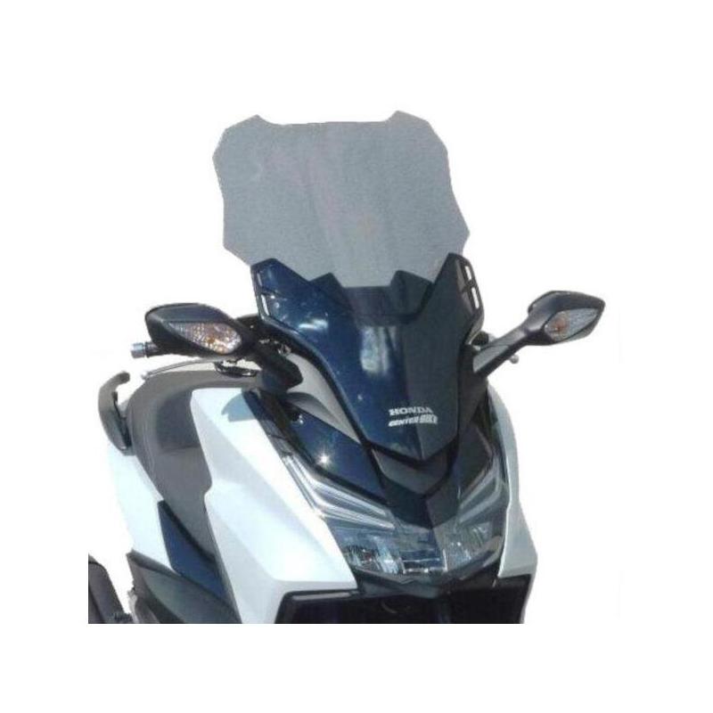 Pare-brise Bullster haute protection 63 cm fumé gris Honda Forza 125