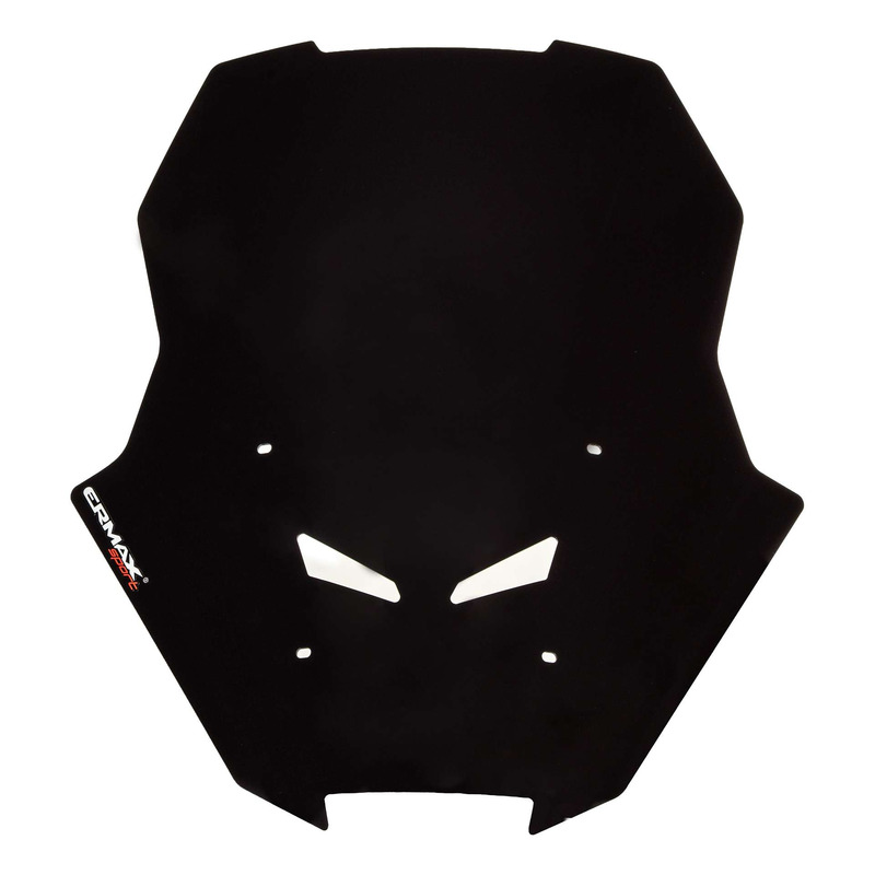 Pare-brise Ermax Sport 48 cm Honda Forza 750 21-24 noir foncé opaque