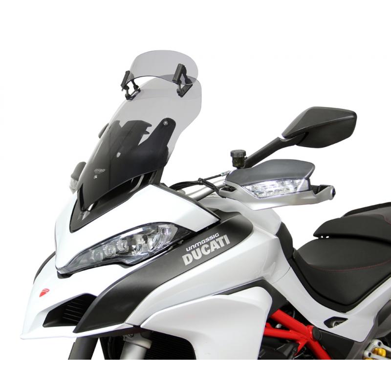 Pare-brise MRA Vario Touring clair Ducati Multistrada 1200 15-18